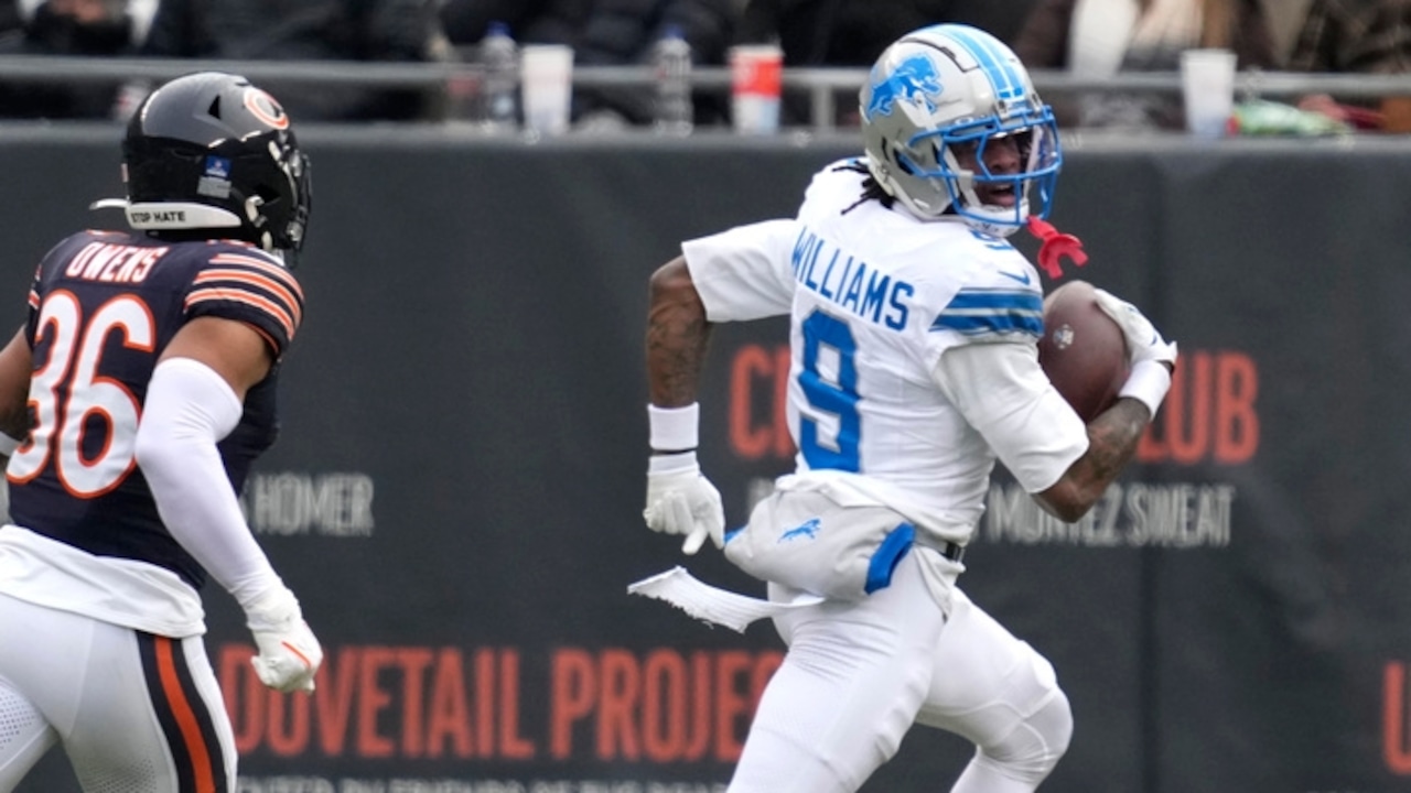Jameson Williams to 'have a huge season’ for Lions, Detroit coach says