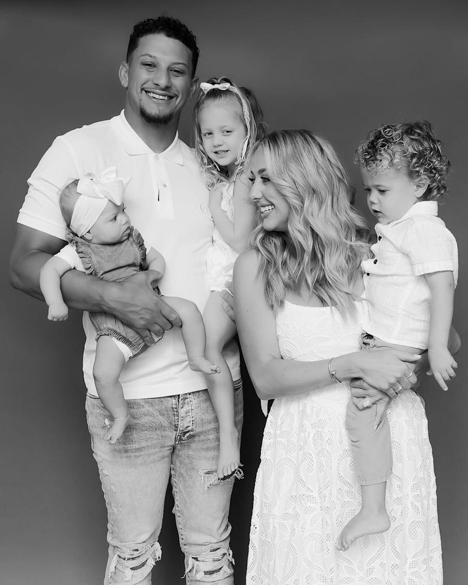 The Mahomeses are high school sweethearts who wed in March 2022. Instagram/brittanymahomes