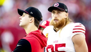 George Kittle sends hilarious message to Brock Purdy after mega-deal with 49ers