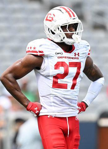 Jack Gorman/UFL/Getty  Kelvin Joseph Jr. of the D.C. Defenders on May 25, 2025