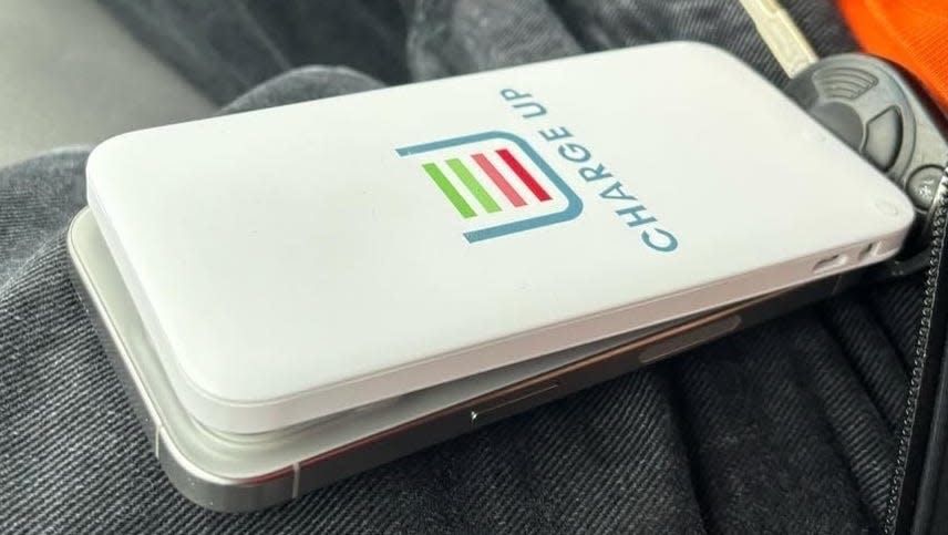 U Charge Up portable charging kiosks are now available at Ford Field in Detroit. Fans can now rent phone chargers and carry them throughout the stadium during events.