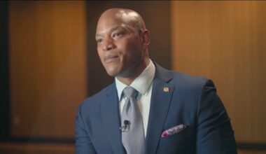 Maryland Gov. Moore defends reparations decision, talks about Commanders stadium – NBC4 Washington