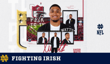 Xavier Watts Drafted 96th Overall In NFL Draft By Atlanta