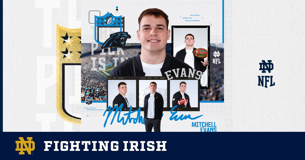 Mitchell Evans Selected 163rd Overall In NFL Draft By Carolina