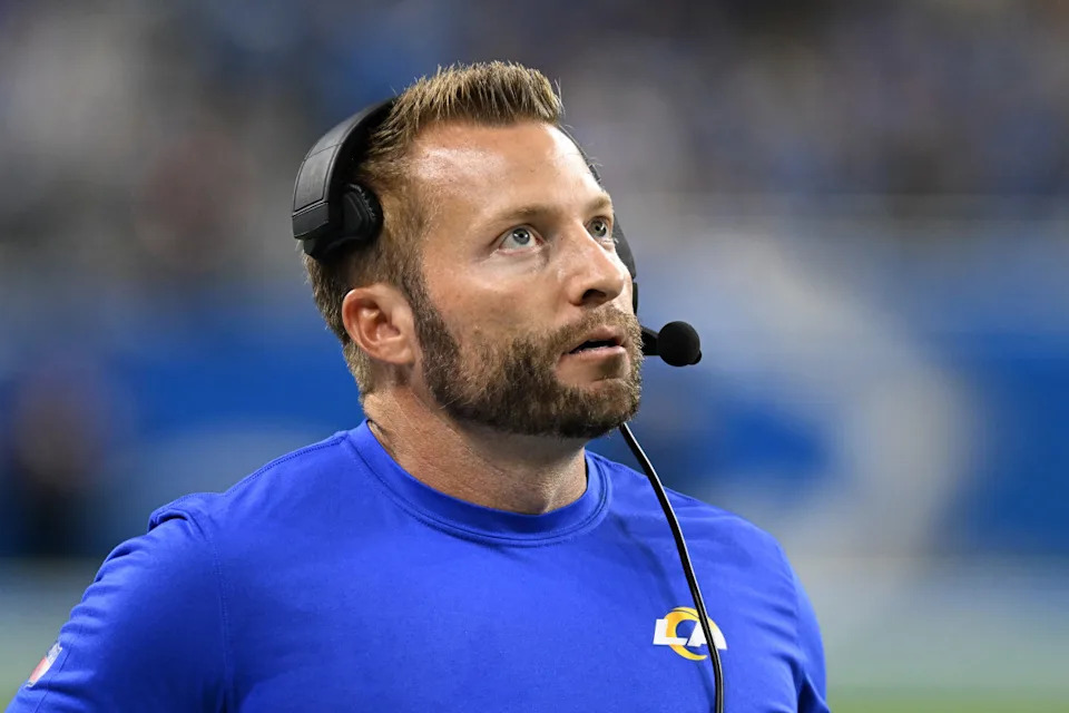 Los Angeles Rams head coach Sean McVay.© Lon Horwedel-Imagn Images