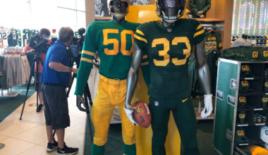 Packers designing new helmet to wear with throwback uniforms