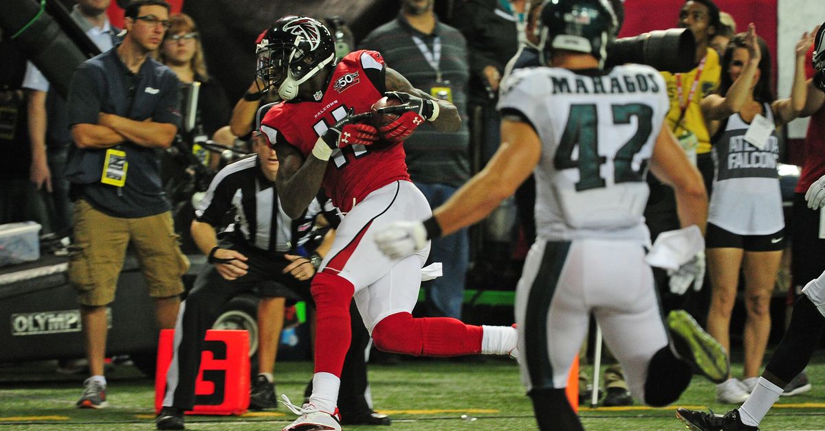 The Legend Of Julio Jones: Another memorable Monday night