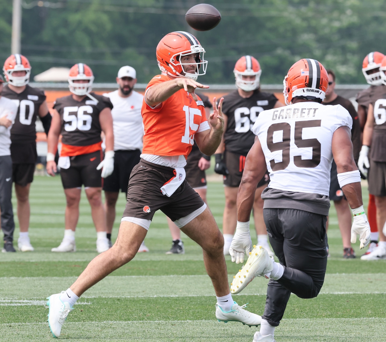Cleveland Browns veteran minicamp in Berea