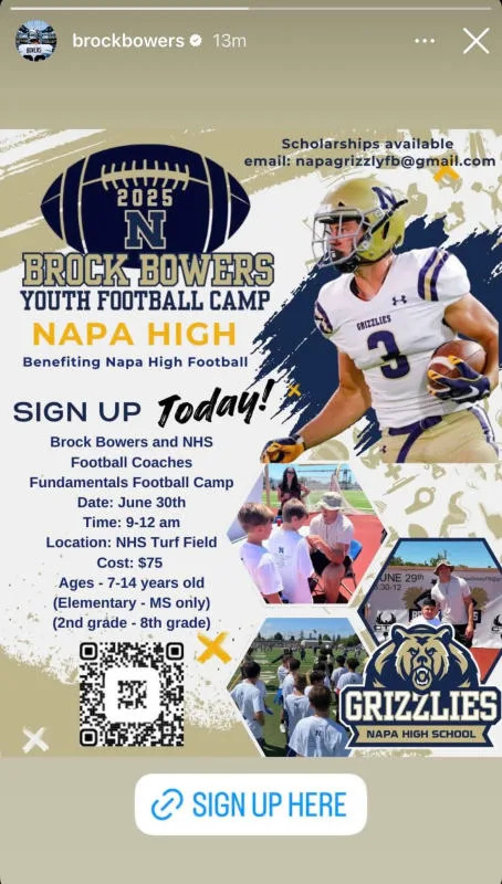 Brock Bowers, InstagramBrock Bowers&comma; Instagram