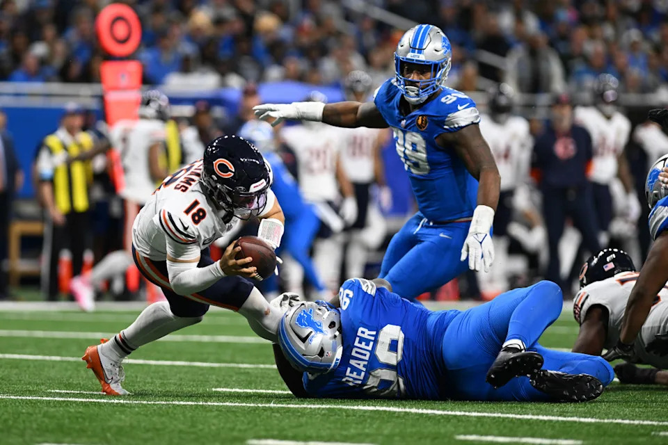 Detroit Lions defensive tackle D.J. ReaderLon Horwedel-Imagn Images