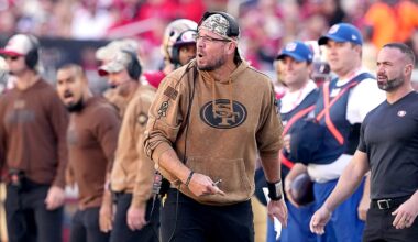 49ers coaches discuss Bryce Huff, Mykel Williams, Saleh's impact, more