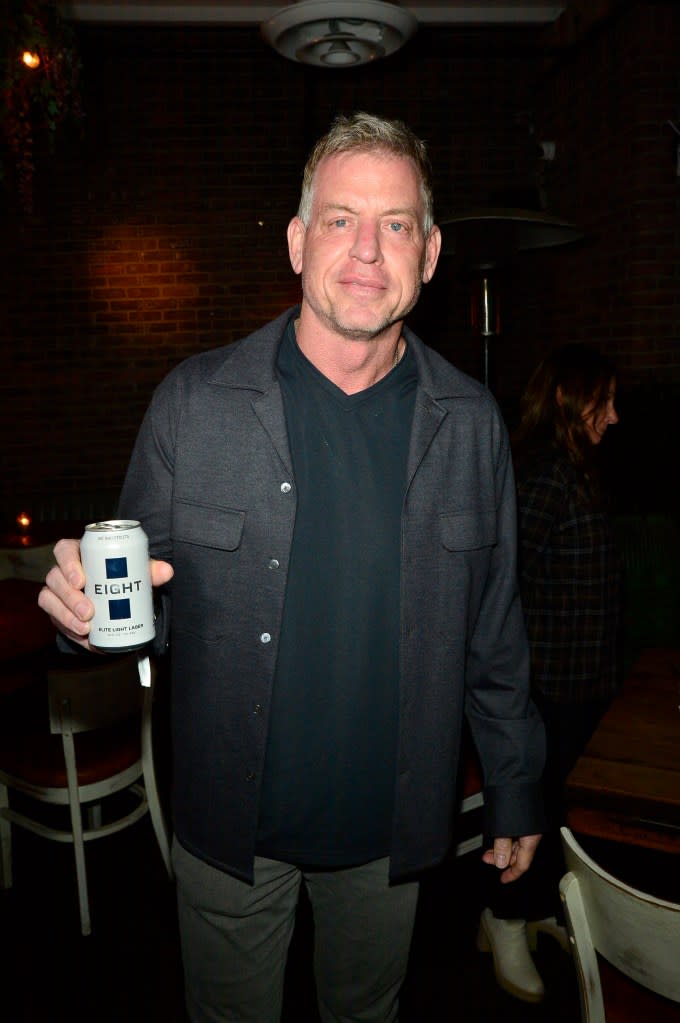 “I haven’t run into them,” the NFL legend shared about his royal neighbors. “But they are there, from what I can gather. I think anyone with a heartbeat knows that they’re out there.” Getty Images for Endeavor