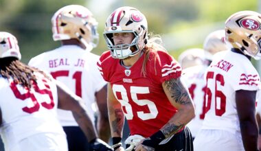 George Kittle shares candid thoughts on Kyle Shanahan, 49ers' offseason