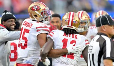 Why PFF ranks 49ers' receiving corps surprisingly high for 2025