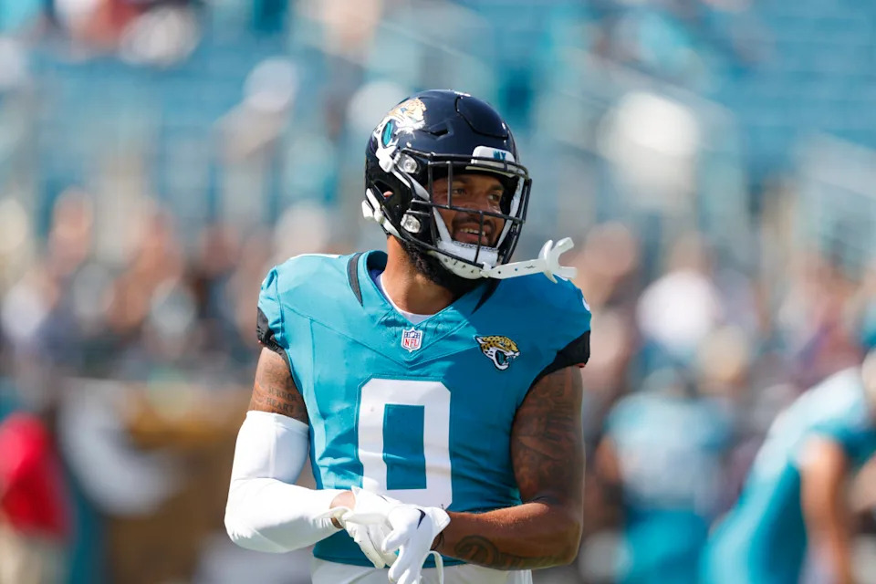 Former Jacksonville Jaguars WR Gabe Davis (0).Morgan Tencza-Imagn Images