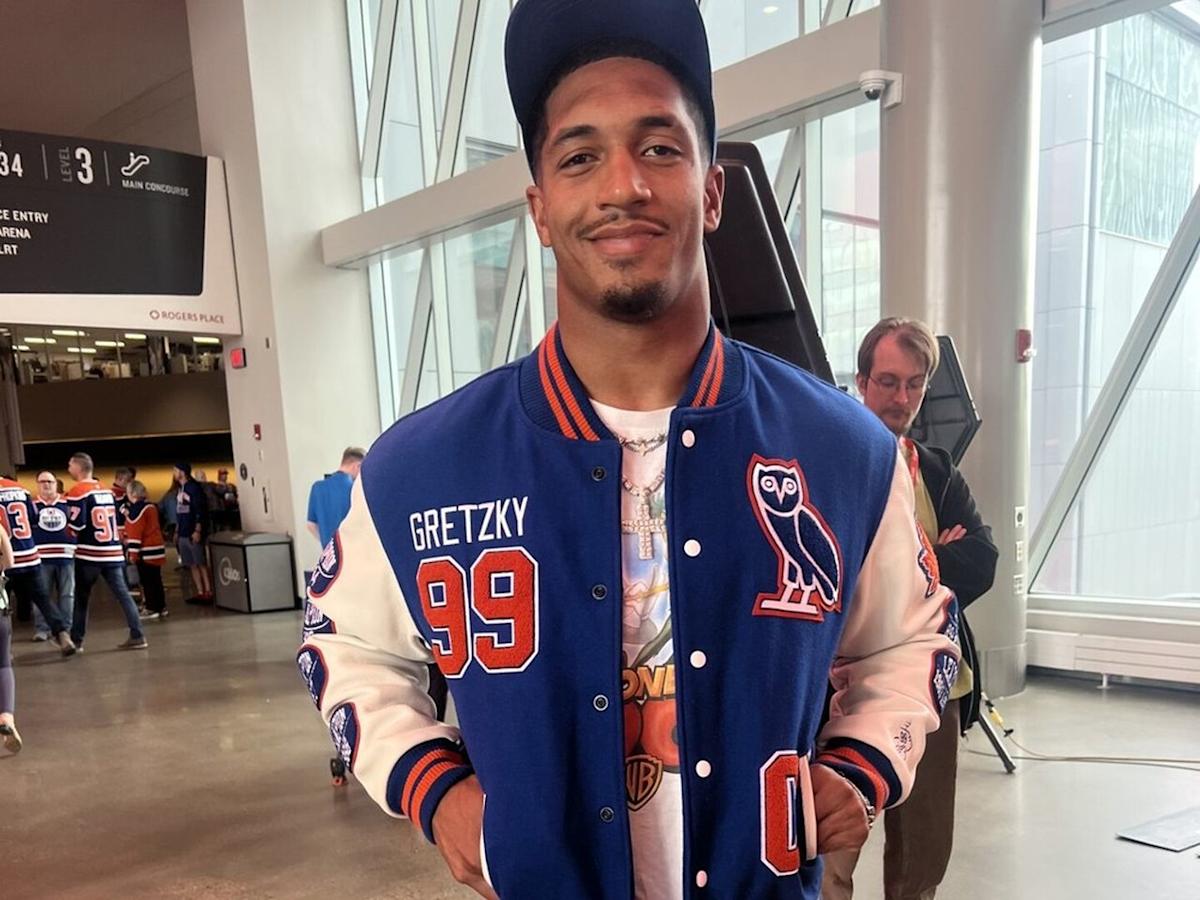 NFL star Chuba Hubbard in Edmonton to cheer on his hometown Oilers