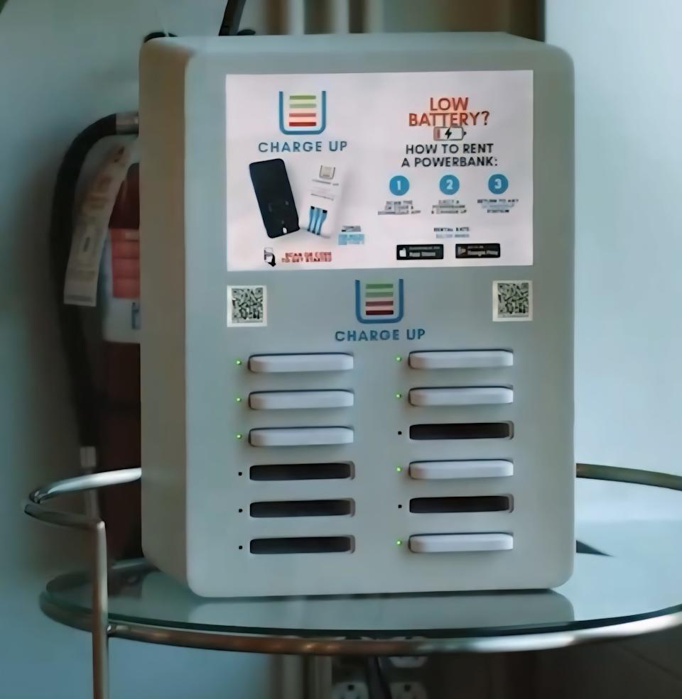 U Charge Up portable charging kiosks are now available at Ford Field in Detroit. Fans can now rent phone chargers and carry them throughout the stadium during events.