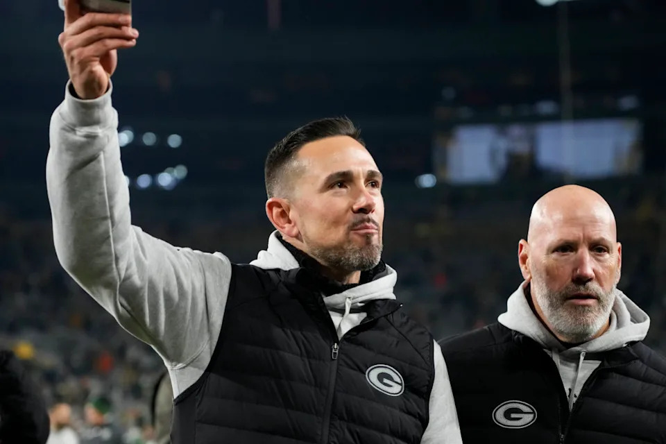 Green Bay Packers head coach Matt LaFleur.© Jeff Hanisch-Imagn Images
