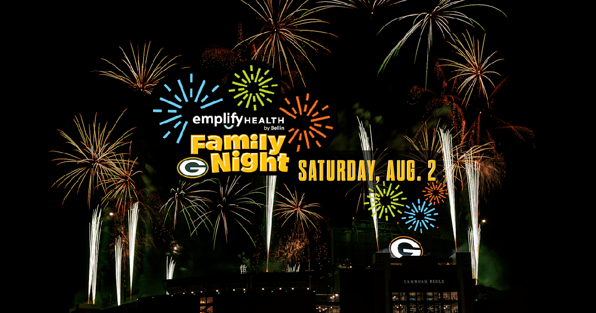 Green Bay Packers Family Night returns Aug. 2 with fireworks, giveaways | Sports