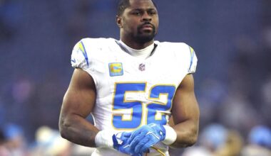 Khalil Mack 'couldn't give up on that dream' of winning with the Chargers | NFL