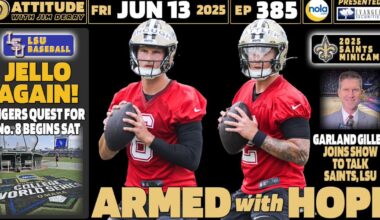 Saints finish minicamp, as LSU baseball opens CWS: Dattitude | Sports Betting