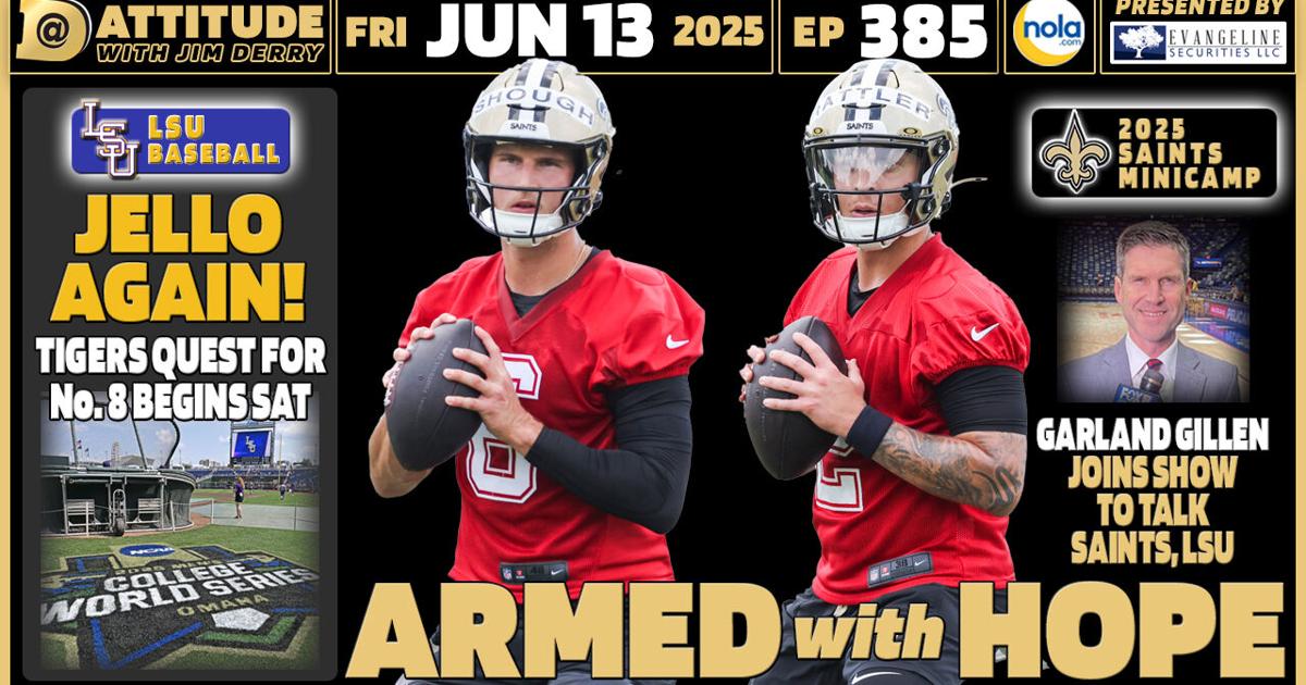 Saints finish minicamp, as LSU baseball opens CWS: Dattitude | Sports Betting