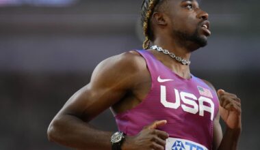 Olympic 100 champion Noah Lyles calls off weekend race with Miami's Tyreek Hill for personal reasons | Olympics