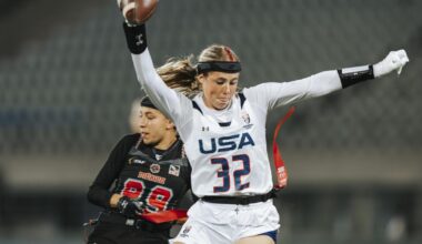 US flag football star Ashlea Klam and Houston Texans push for recognition of sport for Texas girls | Olympics