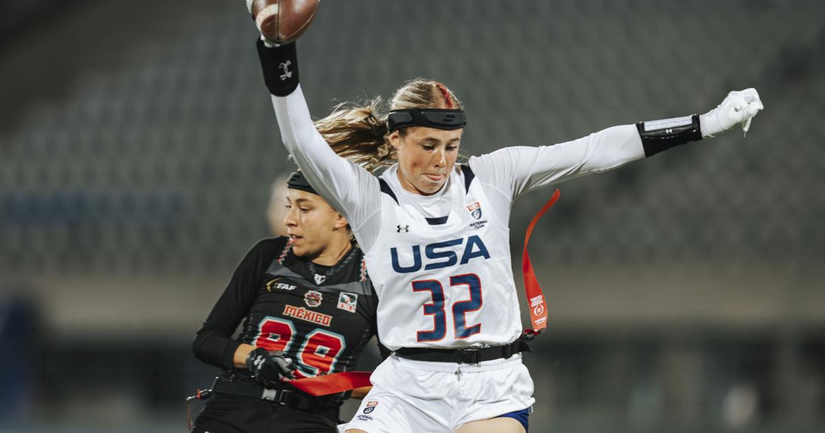 US flag football star Ashlea Klam and Houston Texans push for recognition of sport for Texas girls | Region
