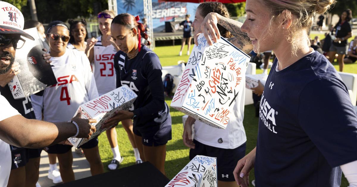 US flag football star Ashlea Klam and Houston Texans push for recognition of sport for Texas girls | National Sports