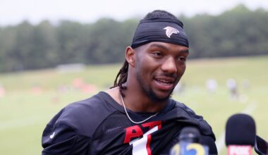 Falcons' Bijan Robinson says next step is being explosive like Saquon Barkley