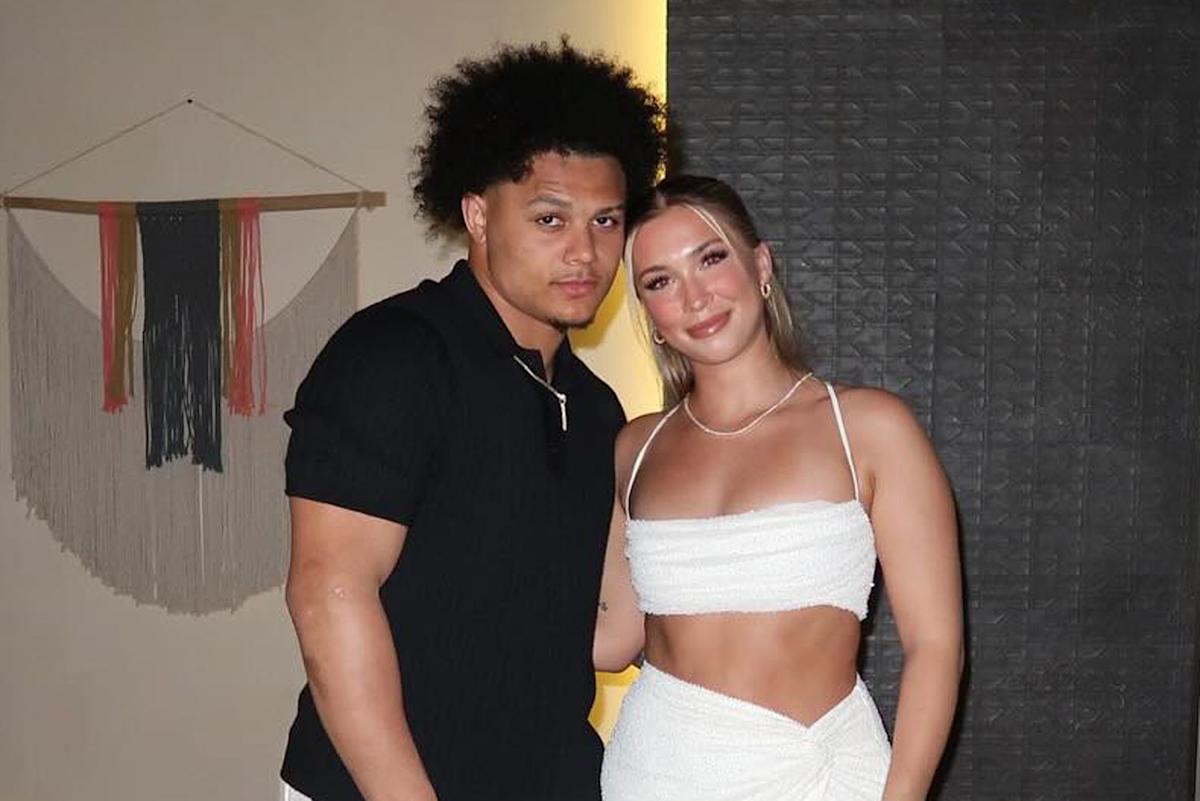 Minnesota Vikings Linebacker Ivan Pace Jr. Pops the Question to Girlfriend McKenzie Paige Under Heart-Shaped Balloon Arch