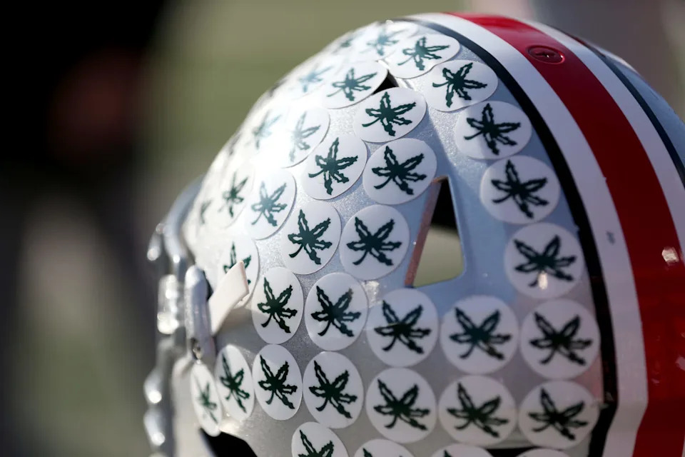 Ohio State helmet. (Photo by Will Newton/Getty Images)