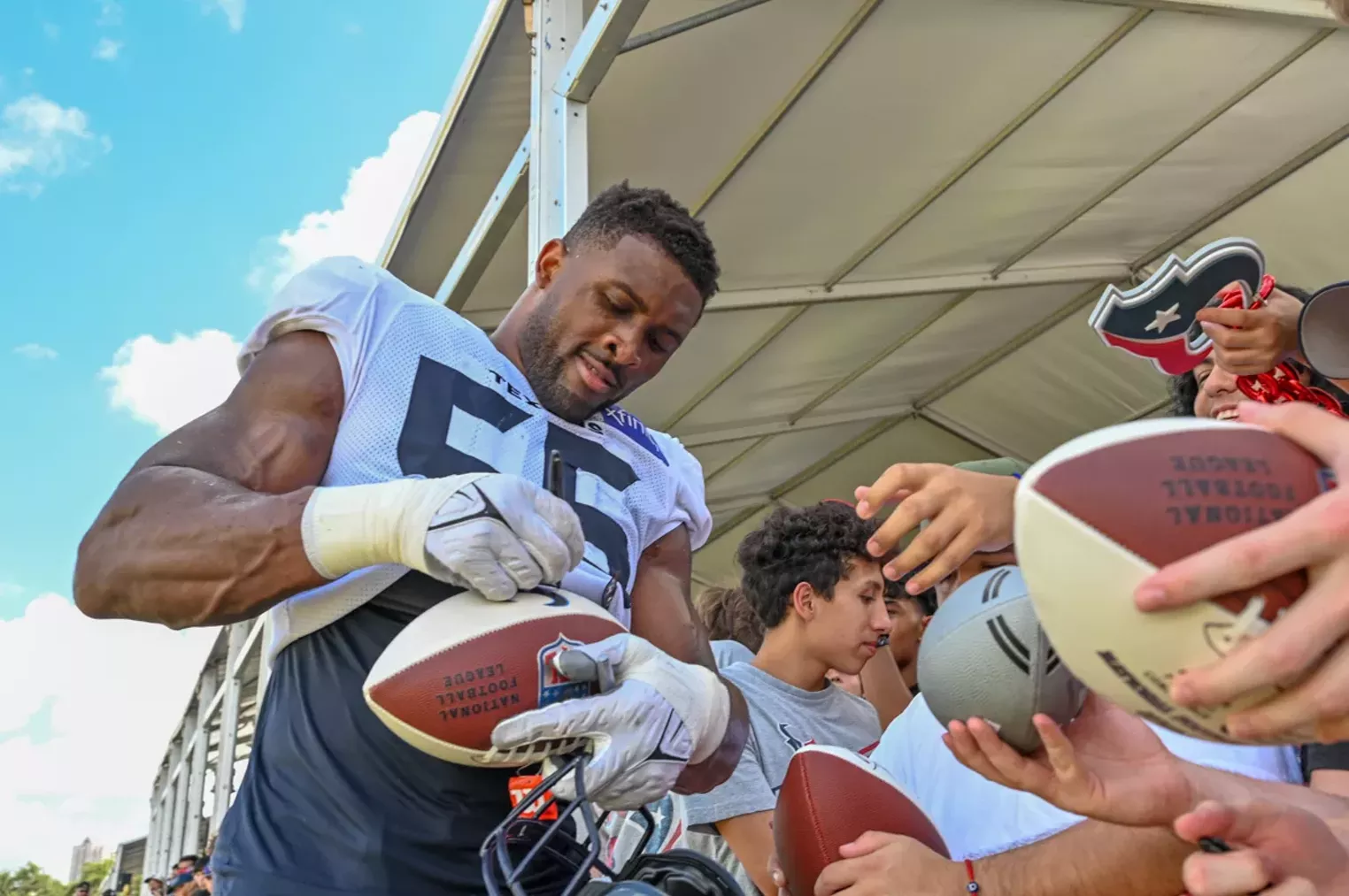 Houston Texans 2025 Training Camp Includes Return to Greenbrier Resort