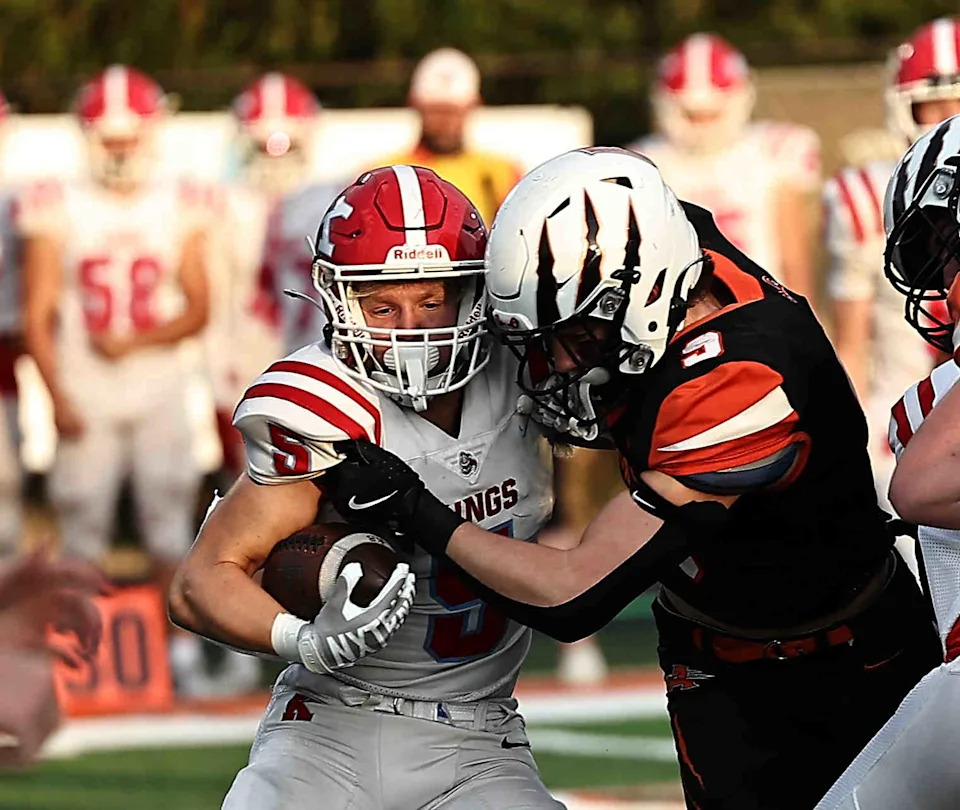 Anderson's Brady Kuhn (9) was named an All-Eastern Cincinnati Conference honorable mention in 2024.