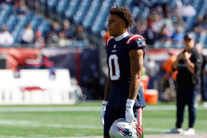 Pittsburgh Steelers New England Patriots Christian Gonzalez