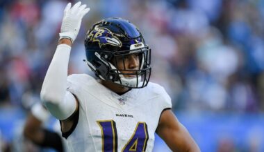Ravens star Klye Hamilton sends engagement photos back from France