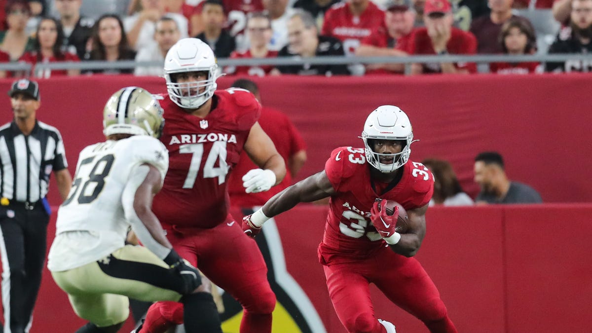 Cardinals' Trey Benson is bigger and better, just like his confidence