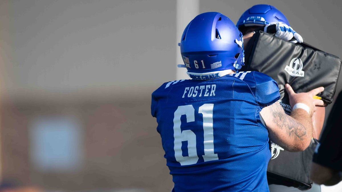 Kansas football 2026 NFL Draft offensive lineman Bryce Foster ESPN