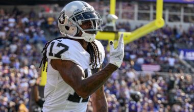 3 NFL Top 10 All-time receiving touchdown leaders played for Raiders