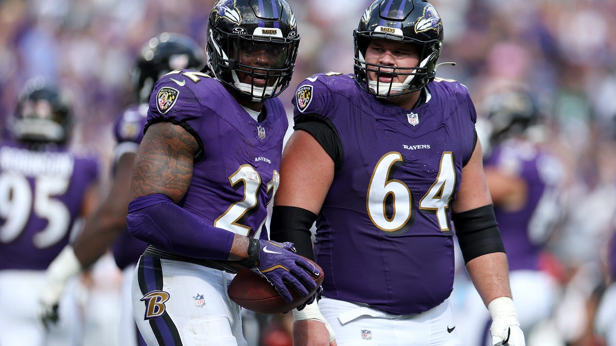 Tyler Linderbaum earns more praise and the Ravens' clock is ticking