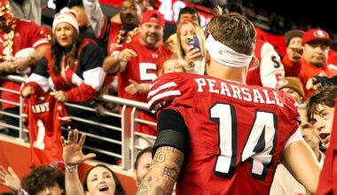 49ers WR Ricky Pearsall: A 'name to watch' for 2025 breakout