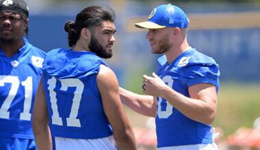 Cooper Kupp in LA training with Puka Nacua, former Rams teammates