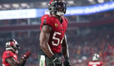 How many tackles will Lavonte David have?