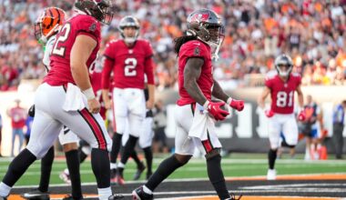 Will Bucky Irving surpass his 2024 total yards?