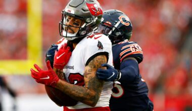 Will Mike Evans break 1,000 receiving yards?