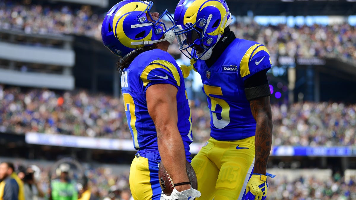 Where NFC West receiving corps rank in the NFL