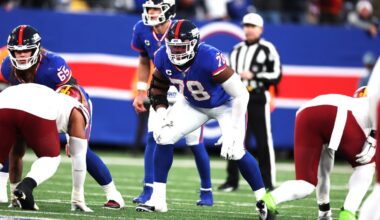 Where does Giants' Andrew Thomas rank among NFL's top 32 tackles?