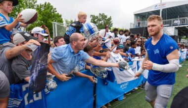 Detroit Lions training camp dates open to the public
