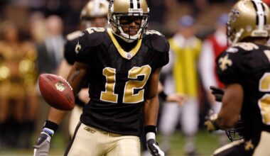 Top 20 receptions leaders in New Orleans Saints franchise history
